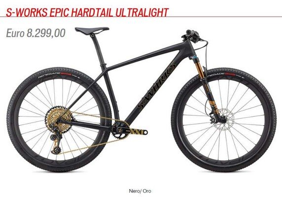 S-WORKS EPIC HARDTAIL ULTRALIGHT