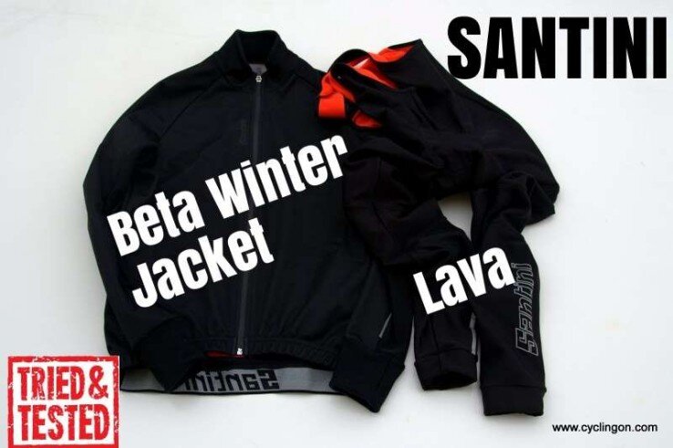 SANTINI Beta Winter Jacket e Lava